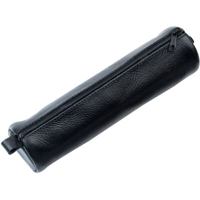 Schlamperrolle, Echtleder, Außenmaße: 21 x 6 cm