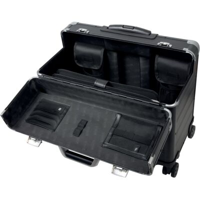 Pilotenkoffer Pandora, Aluminium, Außenmaße: ca. 37 x 46 x 20 cm