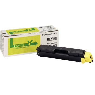 Toner TK-5135C, für Kyocera Drucker, ca. 5.000 Seiten