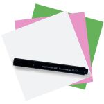 Magic Chart Notes 10 x 20 cm, haftet ohne Kleber, abwischbar