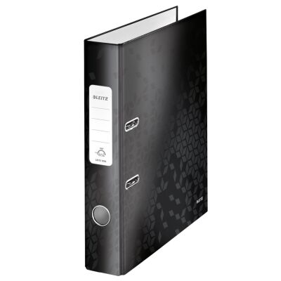 Ordner WOW, DIN A4, PP-Folie, 50 mm, schmal, geklebtes Rückenschild, ohne Kantenschutz, 180° Ordner Präzisionsmechanik