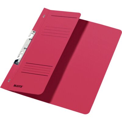 Schlitzhefter DIN A4, halber Vorderdeckel, blau, kaufmännische Heftung, Organisationsdruck, Fassungsvermögen: 170 Blatt, Karton: 250g