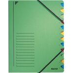 Ordnungsmappe, DIN A4, 7 Fächer, farbige Tabe,...