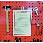 Sichttasche, transparent, Aufhängeöse,...