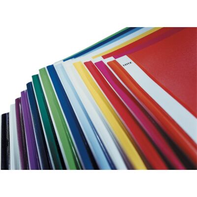 Schnellhefter, DIN A4, transparenter Vorderdeckel, PVC-Folie, Beschriftungsfeld, Fassungsvermögen 250 Blatt