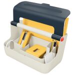 Mobile Aufbewahrungsbox Cosy, farbiger Deckel,...