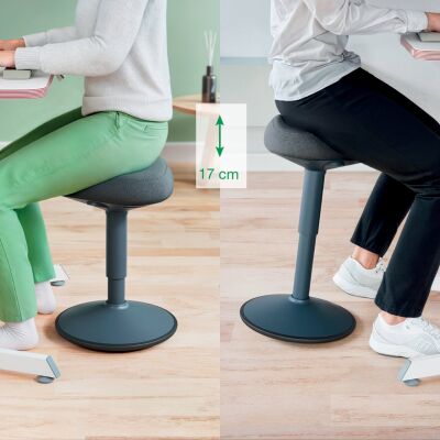Sitzhocker Ergo Active, höhenverstellbar 47 - 64 cm, Tragkraft bis 110 kg