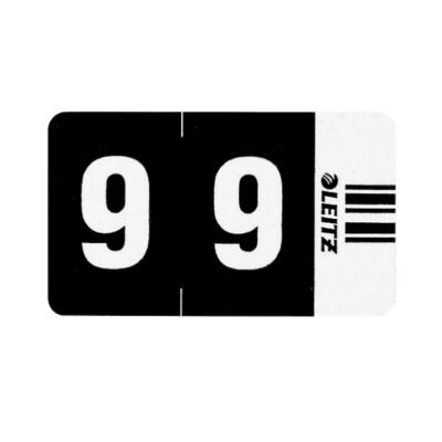 Ziffernsignale Orgacolor, Maß 30 x 23 mm, 100 Stück