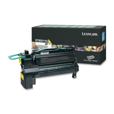 Tintenpatrone X792X1KG, für Lexmark Drucker, ca. 20.000 Seiten, schwarz