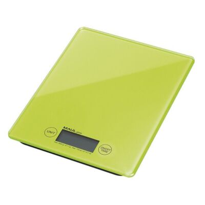 Briefwaage MAULgloss, Tragkraft 5000g, Teilung 1g, Wiegefläche 16,5 x 17 cm, 1,5 x 16,5 x 20,5 cm