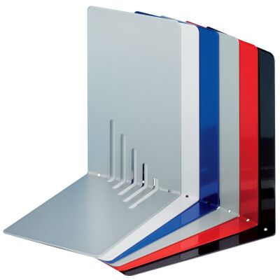 Buchstütze Metall, schmal, 14 x 14 x 8,5 cm, 1 Paar