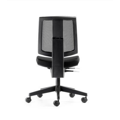 Bürodrehstuhl myLADYLIKE, Fußkreuz Kunststoff schwarz