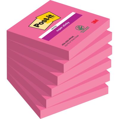 Haftnotiz Super Sticky Note, 76 x 76 mm