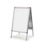 Plakatständer, wetterfest, blendfreie PVC-Abdeckung