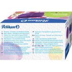 Pinselbox mit Pinselhalter, kippsicher auf Farbkasten...