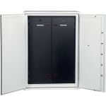 Tresor Data Commander, elektrisches Schloss, weiß