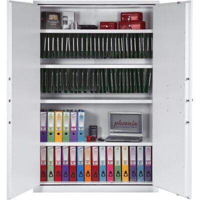 Tresor Fire Ranger, elektrisches Schloss, weiß