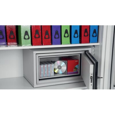 Tresor Fire Commander, elektrisches Schloss, weiß