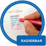 Tintenroller FriXion Ball, Strichstärke 0,7 mm,...