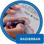 Fineliner FriXion, Strichstärke 0,45 mm, radierbar