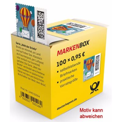 Briefmarke 0,95 auf Bogen, selbstklebend, wechselndes Motiv, vom Umtausch ausgeschlossen