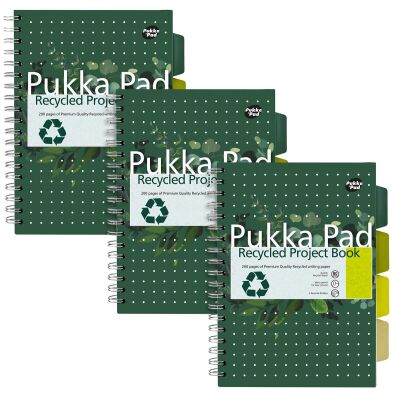 Pukka Recycled Organiserbook - 5 Trennblätter 100 Blatt