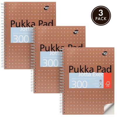 Pukka Metallic Executive Collegeblock DIN A4 150 Blatt