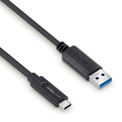 USB-C Kabel iSerie, USB-C auf USB-A, 3.1, Gen 2, 10Gbps