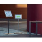 Infodisplay, Holzoptik, drehbare Tafel,...