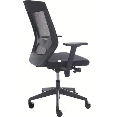 Drehstuhl, Rückenlehne Netz, Armlehnen, bis 125 kg