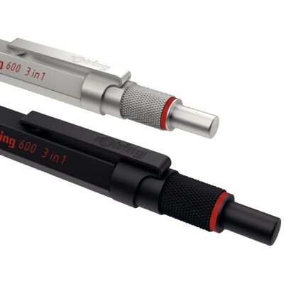 Mehrfarb-Kugelschreiber Multipen 3 in 1, Strichstärke F/0,5 mm, Beistift