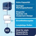 Handtuchrolle Tork Matic®, System H1 - Rolle,...