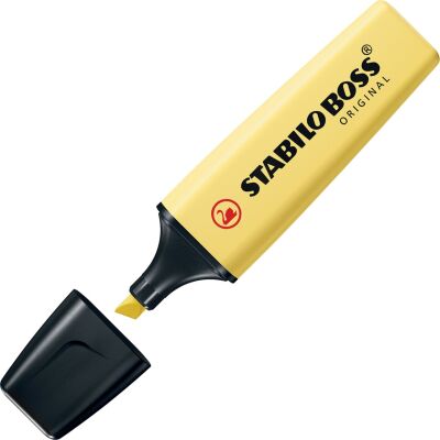 Textmarker BOSS® ORIGINAL 6er Pack, Keilspitze, Strichstärke 2 + 5 mm