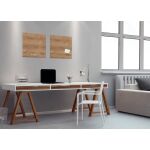 Glas-Magnetboard Artverum, 480 x 480 x 15 mm, inkl. 3...