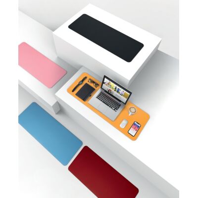 Schreibunterlage, Lederimitat, doppelseitig nutzbar, einrollbar, 800 x 300 x 2 mm