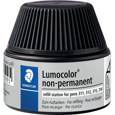 Nachfülltinte Lumocolor non-permanent, Inhalt: 15 ml