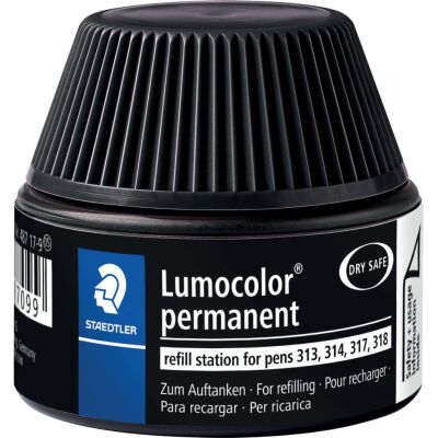 Nachfülltinte Lumocolor, permanent, Inhalt: 15 ml