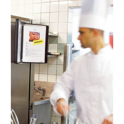 Sichttafeln Sterifold, antibakteriell, DIN A4, PVC,  10 Stück