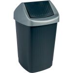 Schwingdeckelabfallbehälter, 25 Liter, mit Klappe,...