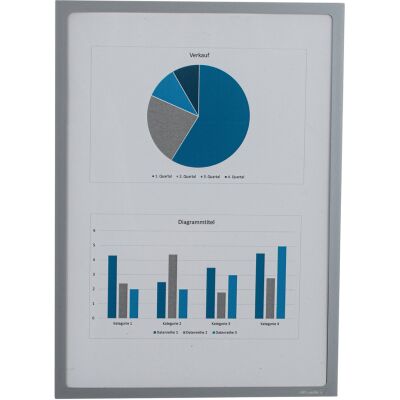 Infotasche, magnetisch, A4