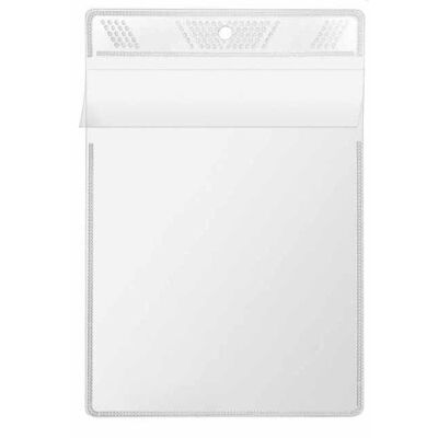 Sichttasche, DIN A6 hoch, PP, Innenmaß 120 x 155 mm