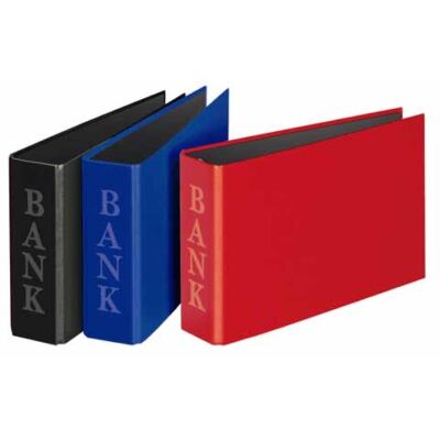 Bankordner Classic, A6 quer, 2-D-Ring Mechanik, Ø 30 mm 10 Stück