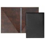 Bewerbungsmappe Exquisit, DIN A4, innen mit Klemmschiene