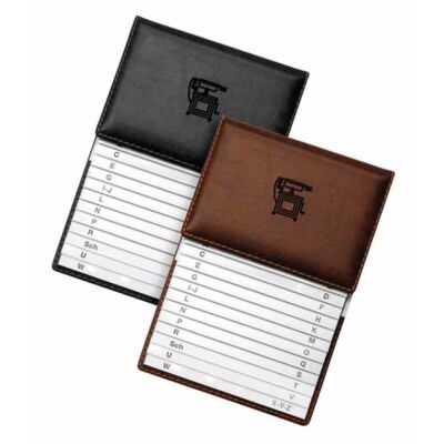 Telefonschuppenregister Exquisit, Kunstleder, Register A-Z, 155 x 225 mm