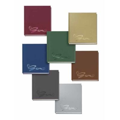 Gästebuch Classic, 205 x 240 mm, mit Farbprägung