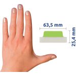 Haftstreifen UltraTabs beschreibbar, 24 Haftstreifen, Lasche