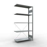 Anbauregal, Fachbodenregal Stecksystem MULTIplus150, 2000...