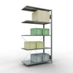Anbauregal, Fachbodenregal Stecksystem MULTIplus150, 2000...