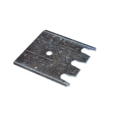 Unterlegplatte 1 mm für S610-M18 und S625-A18, verzinkt