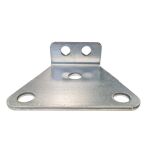 W 100 Stahlfuß, verzinkt